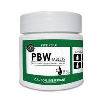 Fivestar PBW - 2.5g Tablets Non-caustic Alkaline Based Brewery Cleaner