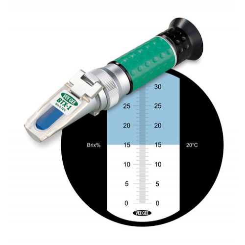 Vee Gee Deluxe Refractometer w/ ATC