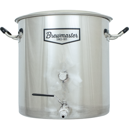 Stainless Steel 10 Gallon Brewmaster Welded Brew Kettle - Goldsteam