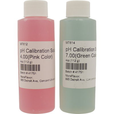 pH Calibration Solution - Set of 2