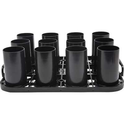 Bottle Rinsing or Purging Rack