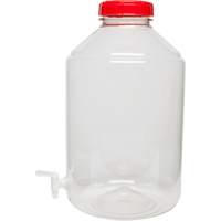 6 Gallon Fermonster PET Plastic Carboy Fermenter with Spigot