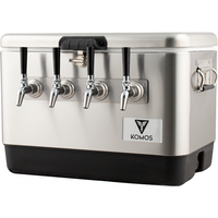 KOMOS™ Stainless Steel Draft Box (4 Tap) (3605907275856)