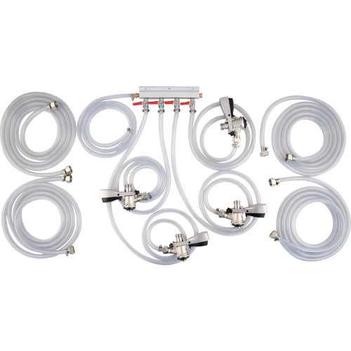 Connection Kit for KOMOS™ Draft Box - 4 Tap (Sanke) (3605907406928)