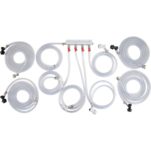 Connection Kit for KOMOS™ Draft Box - 4 Tap (Ball Lock) (3605907439696)