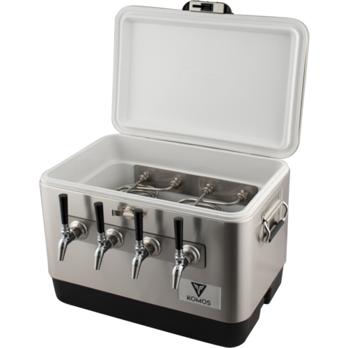 KOMOS™ Stainless Steel Draft Box (4 Tap) (3605907275856)