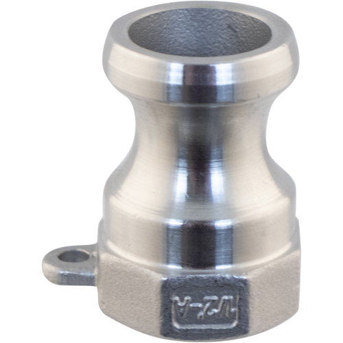 Stainless Steel Type A Camlock - 1/2" Male Cam x 1/2" FPT
