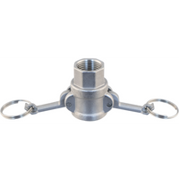 Stainless Steel Camlock - Female Cam X 1/2 in. FPT (Type D) - KL04473