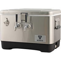 KOMOS™ Stainless Steel Draft Box (2 Tap) (3605907243088)