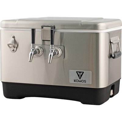 KOMOS™ Stainless Steel Draft Box (2 Tap) (3605907243088)