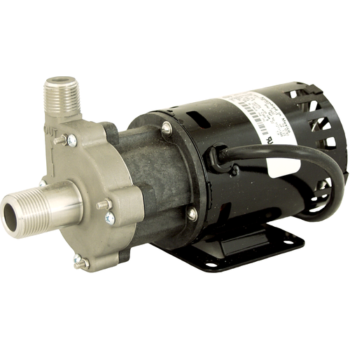 March 815-SS-C High-Temp Pump - 304 Stainless Steel Center Inlet