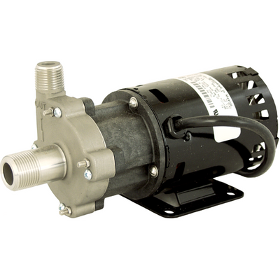 March 815-SS-C High-Temp Pump - 304 Stainless Steel Center Inlet
