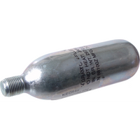 74g Mini Regulator CO2 Cartridge, Threaded - Disposable - KL16889 by KegLand