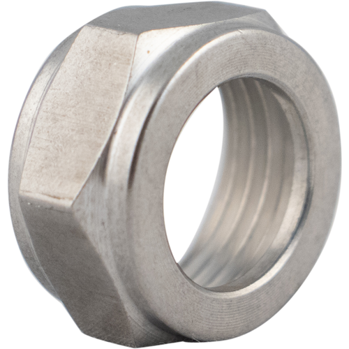 1" Stainless Steel Beer Hex Nut for Barb