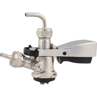 Sanke Keg Beer Tap D-Style Twist-On Coupler (With PRV) - KL00369