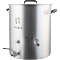 BrewBuilt Whirlpool Stainless Steel Homebrewing Kettle