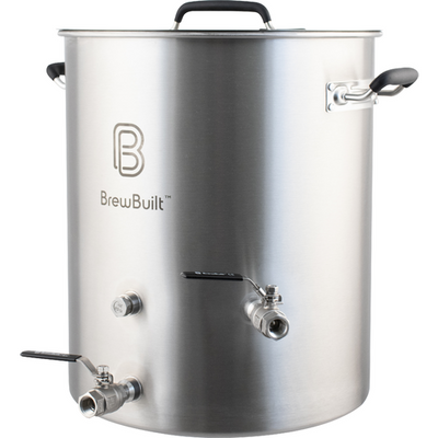 BrewBuilt Whirlpool Stainless Steel Homebrewing Kettle