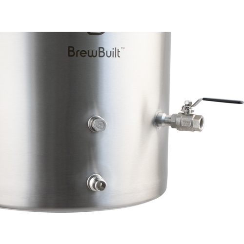 BrewBuilt Whirlpool Stainless Steel Homebrewing Kettle