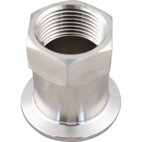 Stainless Tri-Clamp - 1 in. FPT x 1.5 in. T.C.