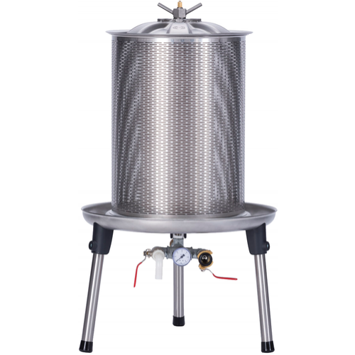 Speidel 40 Liter Fruit Press, Stainless Steel Bladder Press