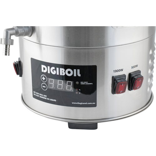 DigiBoil Electric Kettle & Sparge Water Heater - 35L/9.25G (110V) – How To  Distill