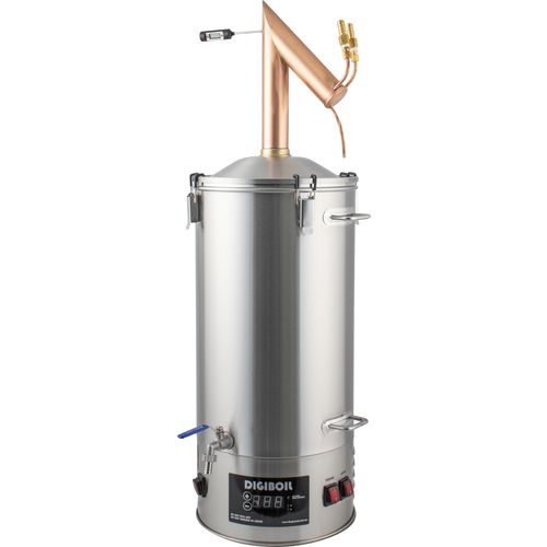 DigiBoil 35L Distilling Kit - Includes Copper Pot Still Condenser