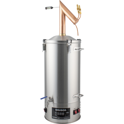 DigiBoil 35L Distilling Kit - Includes Copper Pot Still Condenser