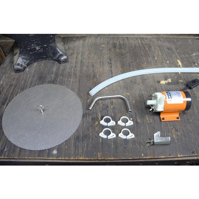 Anvil Foundry Recirculation Pump Kit with Pump, Silicone Hose, Clamps & Stainless Return Tube - ANV-Foundry-Recirc