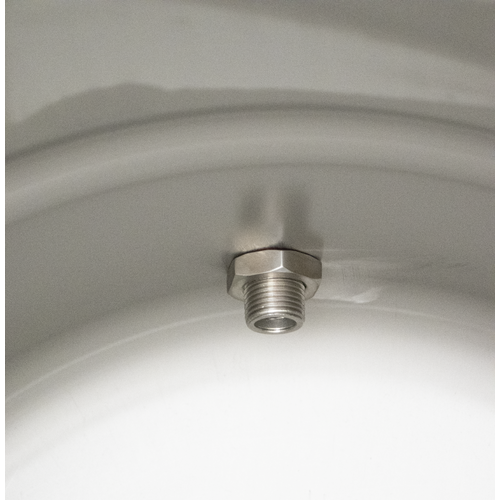Stainless Steel Converted Keg Brewing Kettle (Keggle) - 15.3 gal.