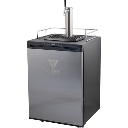 KOMOS Kegerator with Stainless Steel Intertap Faucets (1 Tap) (3598466908240)