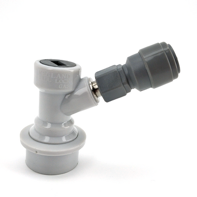 Duotight Push-In Fitting - 9.5 mm (3/8 in.) x 1/4 in. Flare - KL06941 by KegLand