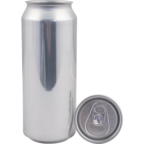 CASE OF 207 - 16.9 oz / 500ml Can Fresh Aluminum Empty Beer Cans - KL05449