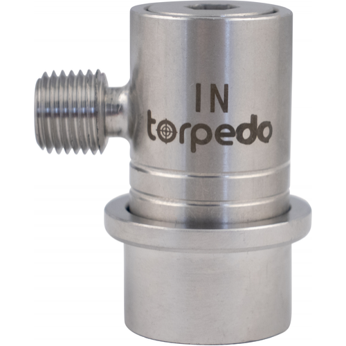 Torpedo Ball Lock Disconnect Gas In (Stainless) - 1/4 in. MPT