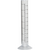 10 inch Plastic Hydrometer Test Tube Cylinder Jar - Narrow Flask for Alcohol Testing Moonshine, Homebrew Beer, Home Wine Making Kits