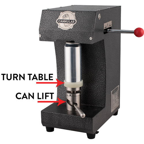 KegLand Cannular Bench Top Can Seamer | Manual Can Seamer | 16.9 oz Ready - KL10757