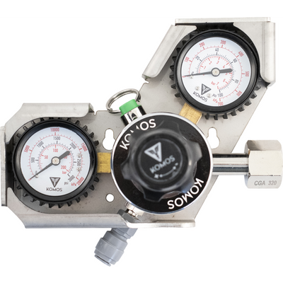 Komos® Gauge Cage for CO2 Regulator