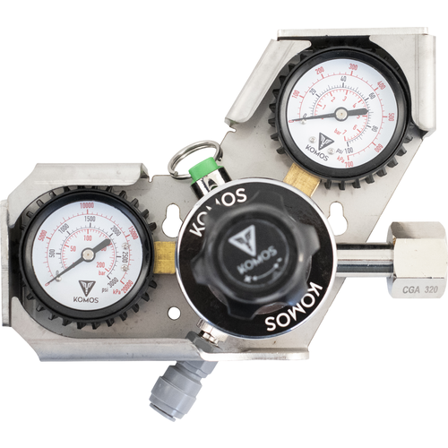 Komos® Gauge Cage for CO2 Regulator