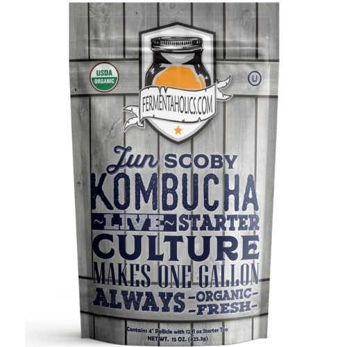 Fermentaholics - Jun Kombucha SCOBY Starter Culture