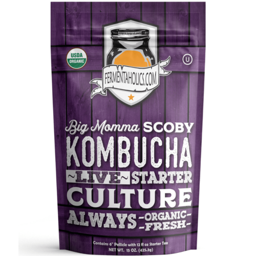 Fermentaholics - Big Momma Kombucha SCOBY Starter Culture