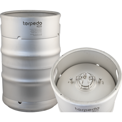 15 Gallon Torpedo Stainless Steel Stackable Ball Lock Corny Keg