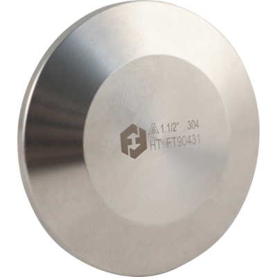 Stainless Tri-Clamp End Cap - 1.5 in.