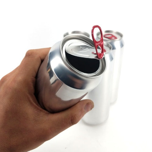 [Case of 207] 16.9 oz / 500ml Can Fresh Empty Aluminum Beer Cans w/ Full Aperture Lids - KL15684 by KegLand