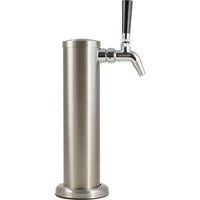 Stainless Steel 1-Faucet Draft Tower Kit - Intertap & Duotight