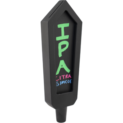 Large Wooden Chalkboard Tap Handle