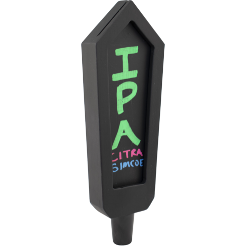 Large Wooden Chalkboard Tap Handle