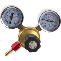 Dual Gauge Oxygen Regulator for Disposable Oxygen Cylinders - KL02165 by KegLand