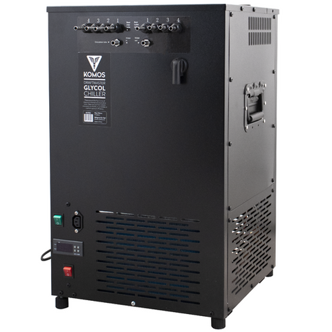 Glycol Beer Chiller - DraftMaster Power Pack, 1/3 HP with 4 Draft Cooling Coils, Commercial Draft