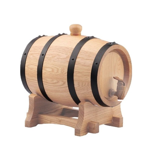 5L / 1.32 Gallon American White Oak Aging Barrel - Oak Barrel Aged - KL04657 by KegLand