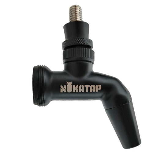 NUKATAP Matte Black Forward Sealing Stealth Bomber Stainless Steel Beer Faucet - KL17978