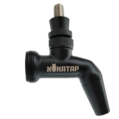 NukaTap Stealth Bomber Matte Black Faucet - Forward Sealing Stainless Steel